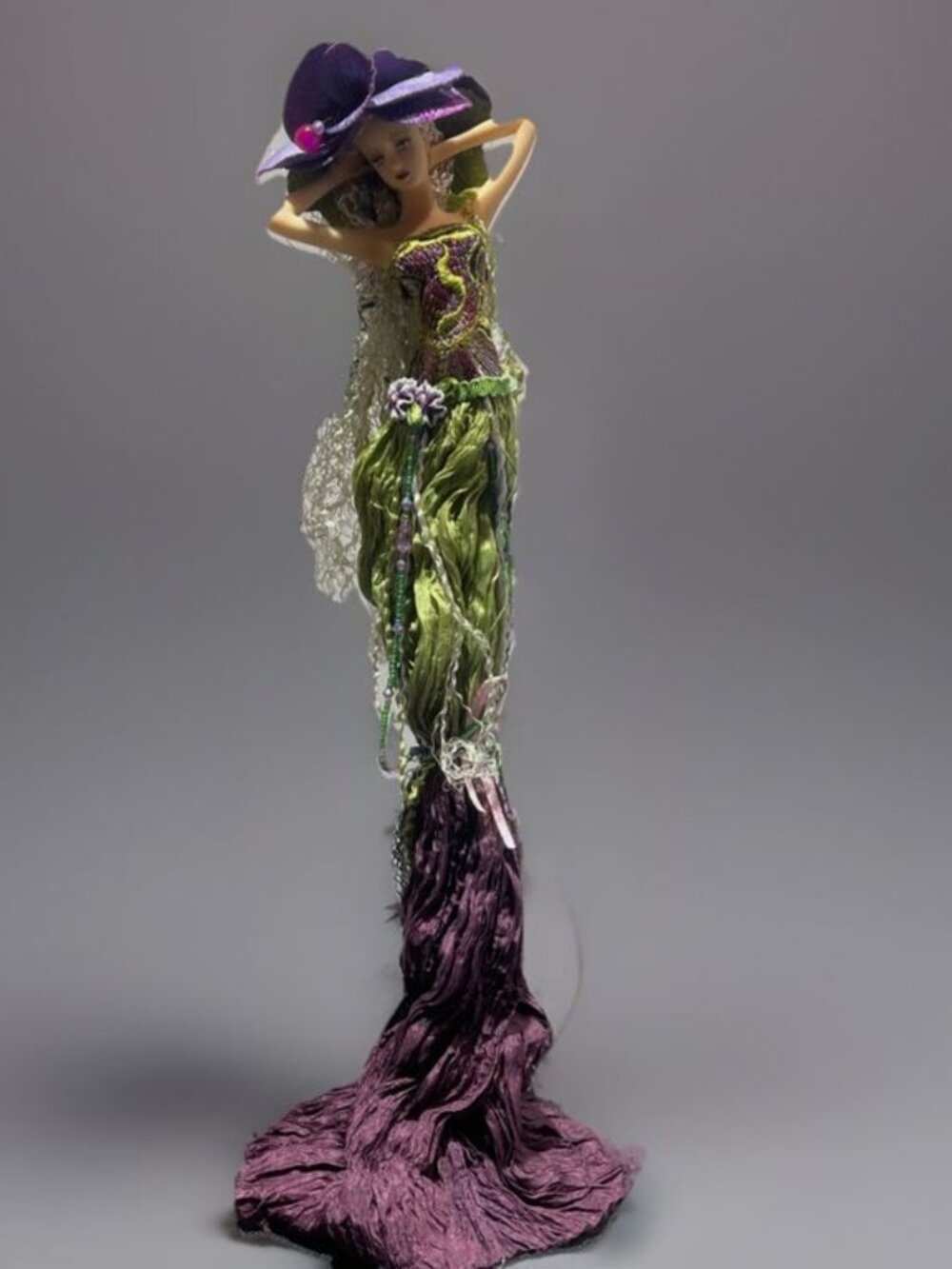 Florence Maranuk Limited Edition Show Stoppers Tarquuin" Porcelain Doll W/Stand